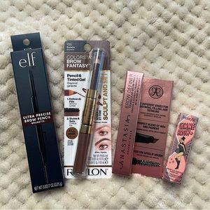 Anastasia, Benefit, Revlon, & e.l.f. Brunette Eyebrow Bundle